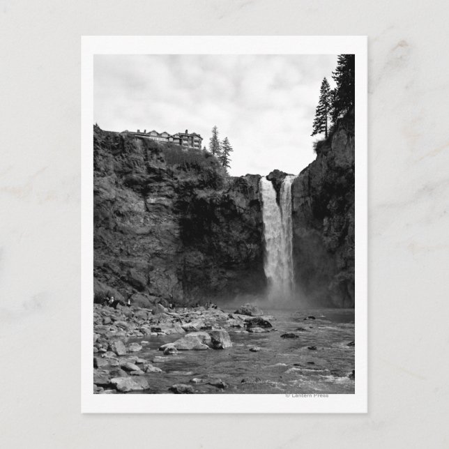 Carte Postale Vue depuis Below Falls (Devant)