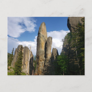 Carte Postale Vue depuis l'autoroute des aiguilles, Dakota du Su
