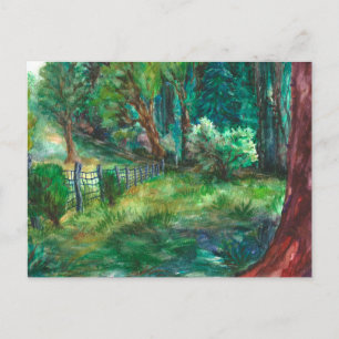 Carte postale "Vue depuis le chalet."