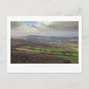 Carte Postale Vue depuis les collines de Malvern