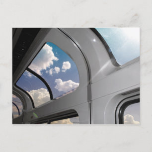 Carte Postale Vue depuis un Lounge Car (Carte postale)