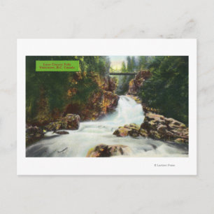 Carte Postale Vue des chutes Lynn Canyon