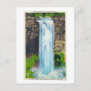 Carte Postale Vue des chutes Taughannock