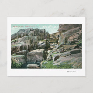 Carte Postale Vue des escaliers géants à Rockface