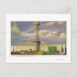 Carte Postale Vue des sciences sociales et du Sky Ride