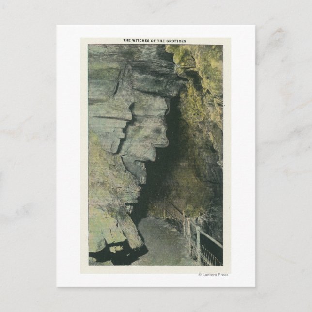 Carte Postale Vue des sorcières des Grottes (Devant)