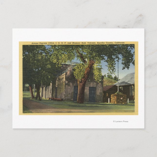 Carte Postale Vue du bureau de l'Express Adams (Devant)