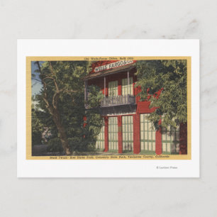 Carte Postale Vue du bureau Old Wells-Fargo (1855)
