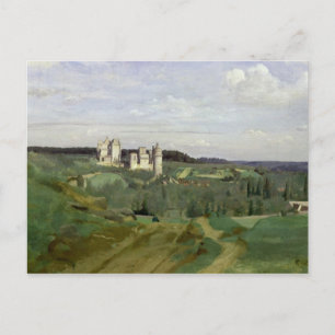 Carte Postale Vue du château de Pierrefonds, vers 1840-45