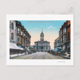 Carte Postale Vue du City Hall Bldg de Washington St