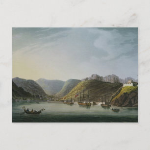 Carte Postale Vue du côté ouest de la baie de Porto Ferraio,