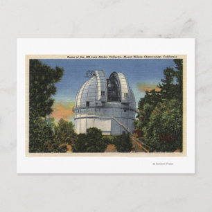 Carte Postale Vue du Dôme de l'observatoire et du télescope