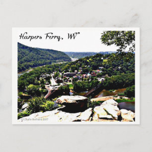 Carte Postale Vue du Ferry des Harpers modernes