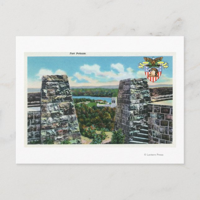 Carte Postale Vue du fort Putnam (Devant)