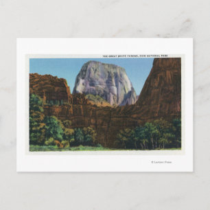 Carte Postale Vue du grand trône blanc