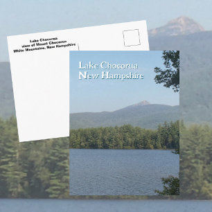 Carte Postale Vue du lac Chocorua New Hampshire White Mountains 