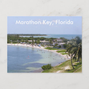 Carte Postale Vue du marathon