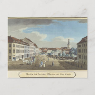 Carte Postale Vue du marché Hackescher