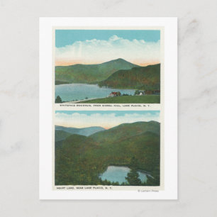 Carte Postale Vue du mont Whiteface de Signal Hill, Heart
