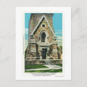 Carte Postale Vue du monument de la bataille de Saratoga