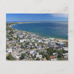 Carte Postale Vue du monument de pèlerin Cape Cod