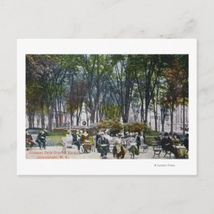 Carte Postale Vue du parc Crescent