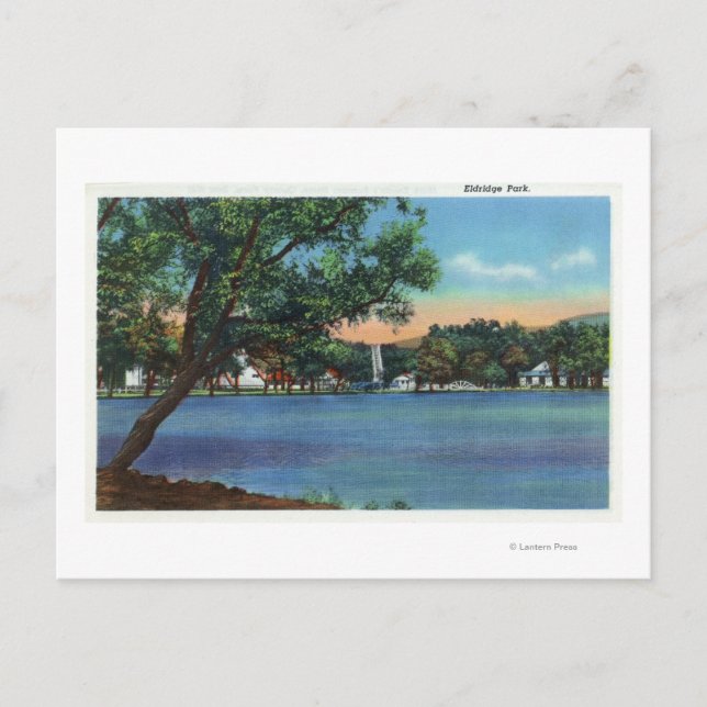 Carte Postale Vue du parc Eldridge (Devant)