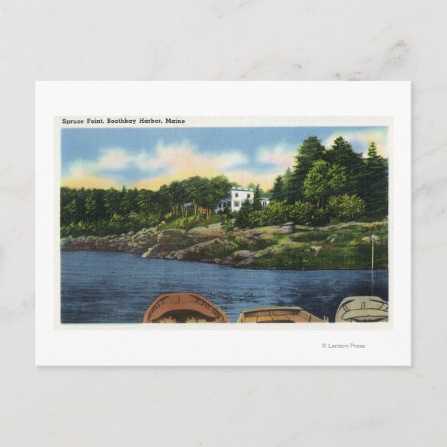 Carte Postale Vue du point d'épinette (Devant)