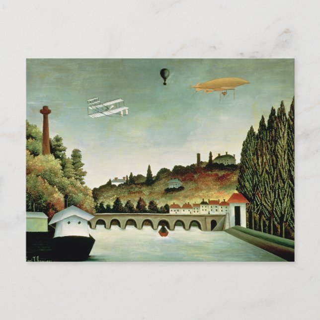 Carte Postale Vue du pont chez Sevres (Devant)