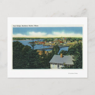 Carte Postale Vue du pont de pied