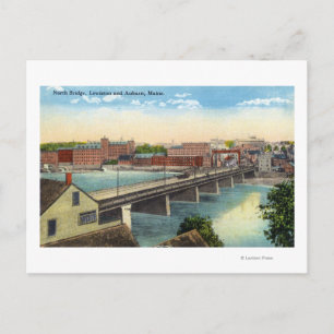 Carte Postale Vue du pont Nord