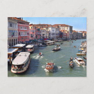 CARTE POSTALE VUE DU PONT VENICE RIALTO