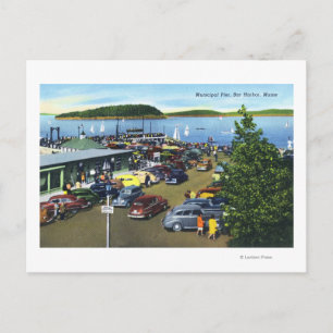 Carte Postale Vue du quai municipal