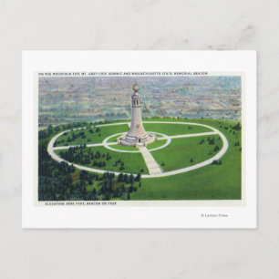Carte Postale Vue du sommet du phare commémoratif de l'État MA