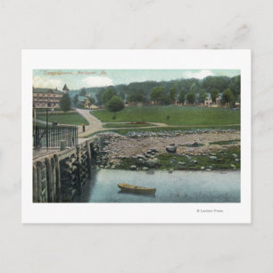 Carte Postale Vue d'un terrain de camp