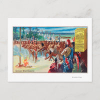 Vue d'une danse indienne, annonce de produit Maize