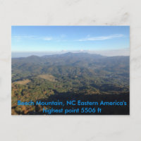 Vue estivale de la montagne de hêtre