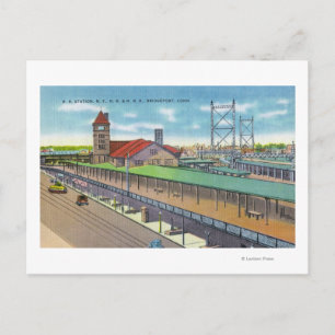 Carte Postale Vue extérieure de la gare