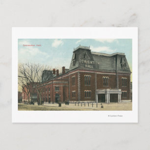 Carte Postale Vue extérieure de la salle de convention