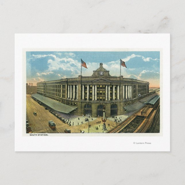 Carte Postale Vue extérieure de la station sud n° 3 (Devant)