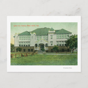 Carte Postale Vue extérieure de l'école Lytton Avenue