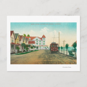 Carte Postale Vue extérieure de l'hôtel Capitola et des cottages