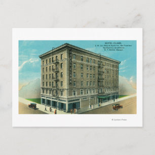 Carte Postale Vue extérieure de l'hôtel Clark