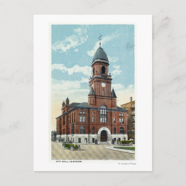 Carte Postale Vue extérieure de l'hôtel de ville (Devant)