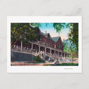 Carte Postale Vue extérieure de l'hôtel El Portal