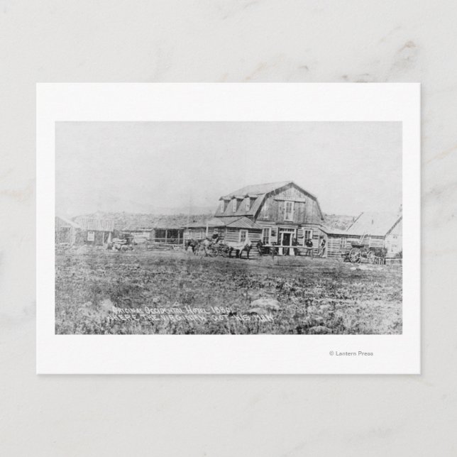 Carte Postale Vue extérieure de l'hôtel Occidental original (Devant)