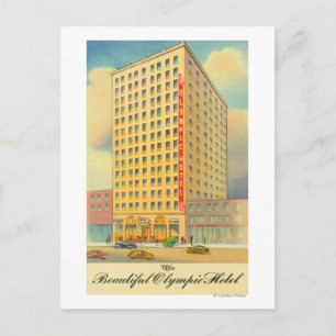 Carte Postale Vue extérieure de l'hôtel Olympic