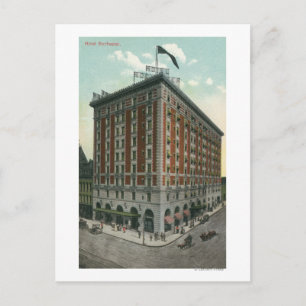 Carte Postale Vue extérieure de l'hôtel Rochester