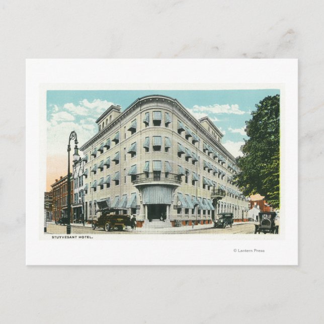 Carte Postale Vue extérieure de l'hôtel Stuyvesant (Devant)