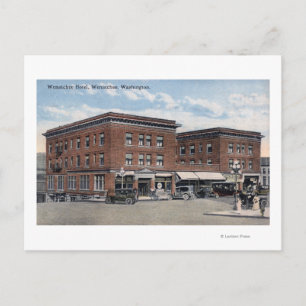 Carte Postale Vue extérieure de l'hôtel Wenatchee